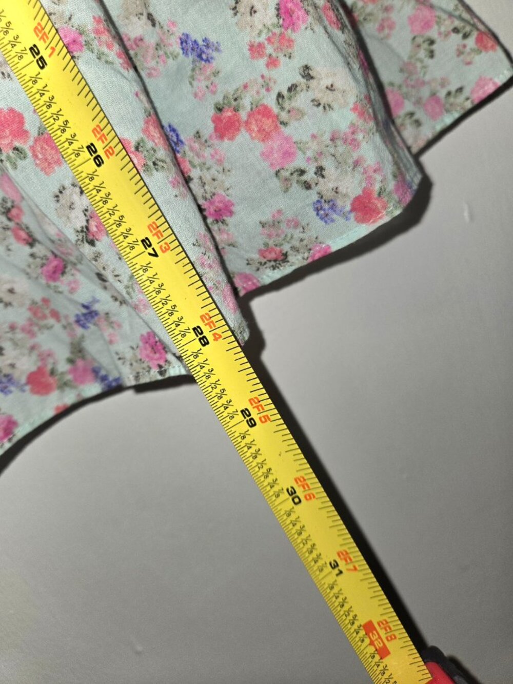 LoveShackFancy XL Floral Smocked Tie Shoulder Mini Dress Cottagecore - Picture 7 of 10